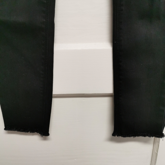 SIZE 8 YEARS DEX Kids, 'Lace It Up' Ripped Black Jeans NWT B54 - Picture 4 of 7